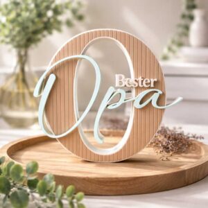 Schriftaufsteller „Bester Opa"